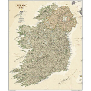 National Geographic Mapa Irland (76 x 91 cm)