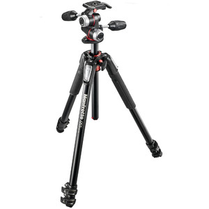 Manfrotto Statyw MK055XPRO3-3W, zestaw z głowicą uchylną 3D