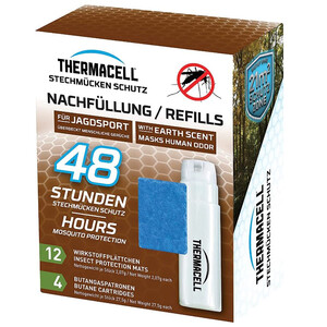 Thermacell Ochrona przed komarami pojemnik z możliwością napełniania 48 godzin Earth Scent Hunting